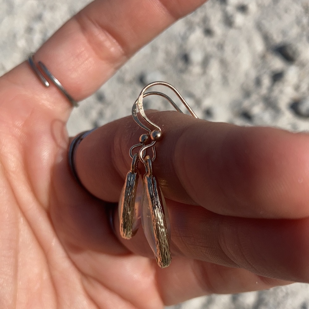 Opal of the sea Earrings - Picture 5 of 5